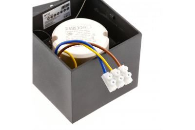 Decor LED осветител ARTEMIDA 20W 1920lm AC220-240V 50/60 Hz PF>0 9 Ra≥80 IP20 IK08 4000K 38° квадратен черен 1208962642