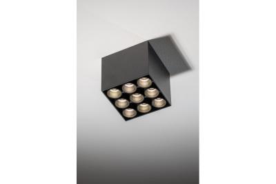 Decor LED осветител ARTEMIDA 20W 1920lm AC220-240V 50/60 Hz PF>0 9 Ra≥80 IP20 IK08 4000K 38° квадратен черен 1208962642