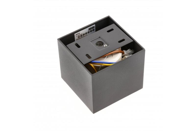 Decor LED осветител ARTEMIDA 20W 1920lm AC220-240V 50/60 Hz PF>0 9 Ra≥80 IP20 IK08 4000K 38° квадратен черен 1208962642