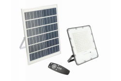 LED прожектор BRAVOS, 200W, 2000lm, 6400K, IP65, 120°, слънчев панел, дистанционно управление, 3г 1208962683