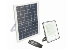 Соларен LED прожектор BRAVOS, 50W, 500lm, 6400K, IP65, 120°, слънчев панел, дистанционно управление, 3г 1208962684