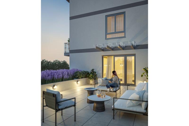 Decor Фасадна осветителна апаратура CANTI LED 12W 1000lm AC220-240V 50 / 60Hz IP65 4000K 1208962698