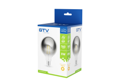 Декоративна LED светлина, FILAMENT, G125, 27006, E27, 8W, 540lm, AC220-240V/ 50-60Hz, RA>80, 360° 1208962766