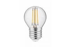 LED светлинен източник FILAMENT, 3000K, G45, E27, 4W, AC220-240V/50-60Hz, RA>80, 360°, 400lm, PF>0,5, 35mA 1208962776