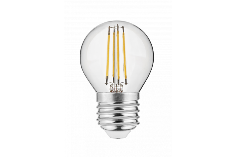 LED светлинен източник FILAMENT, 3000K, G45, E27, 4W, AC220-240V/50-60Hz, RA>80, 360°, 400lm, PF>0,5, 35mA 1208962776