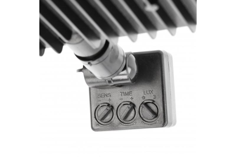 LED прожектор iNEXT с датчик за движение 50W 4000lm, PF>0,9, RA>80, IP65, 120°, 6400K, черно тяло 1208962862