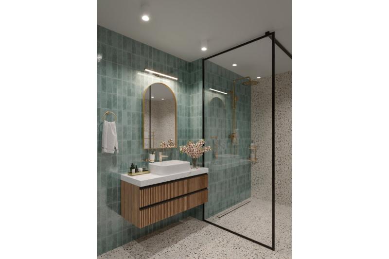 Decor Светлинно тяло Catania 400 мм 8W AC220-240V 50/60Hz 4000K IP44 RA >80 640lm Хром 1208962883