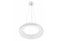 Decor LED осветително тяло LEON 35W 3200lm AC220-240V 50/60Hz 120° IP40 4000K закачено/таванно бяло 1208962911