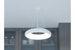 Decor LED осветително тяло LEON 35W 3200lm AC220-240V 50/60Hz 120° IP40 4000K закачено/таванно бяло 1208962911