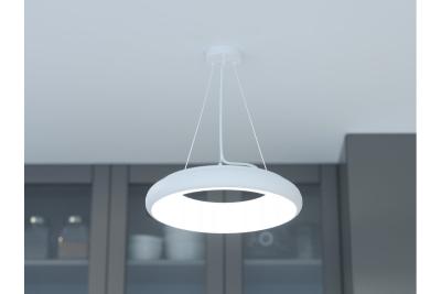 Decor LED осветително тяло LEON 35W 3200lm AC220-240V 50/60Hz 120° IP40 4000K закачено/таванно бяло 1208962911