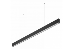 Decor LED висящо осветително тяло LIVIA 40W 3600lm AC220-240V 50-60Hz 100° RA>80 IP20 AL/PC 4000K 120cm черно 1208962913