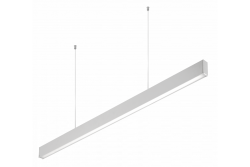 Decor LED висящо осветително тяло LIVIA 40W 3600lm AC220-240V 50-60Hz 100° RA>80 IP20 AL/PC 4000K 120cm бяло 1208962914