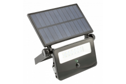 Соларен LED прожектор LUMOS, с датчик за движение, 10W, 850lm, 6400K, IP65, 120°, слънчев панел, 3г 1208962938
