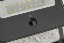 Соларен LED прожектор LUMOS, с датчик за движение, 10W, 850lm, 6400K, IP65, 120°, слънчев панел, 3г 1208962938