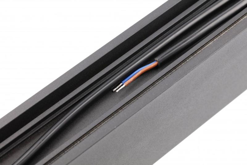 Decor LED линейно осветително тяло LUNA-A 40W 3200lm AC220-240V 50-60Hz 100° RA>80 PF>0.9 AL/PC 4000K 120см черно 1208962939