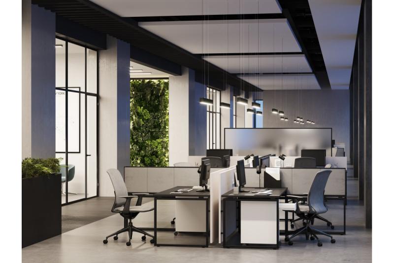 Decor LED линейно осветително тяло LUNA-A 40W 3200lm AC220-240V 50-60Hz 100° RA>80 IP20 AL/PC 4000K 120см бяло 1208962940