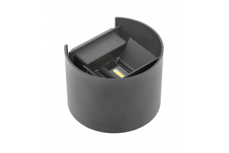 Decor Фиксирана LED лампа MISSOURI-O 7W 540lm AC220-240V 50/60 Hz PF> 0.5 Ra≥80 IP54 IK08 4000K кръгла сива. 1208962997