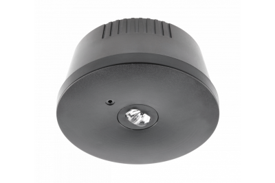 Аварийна луминисцентна лампа OGLA LED, 3W, 200lm, AC220-240V, 50-60Hz, IP20, 6400K, 3H, еднозадачна, TEST, черна 1208963017