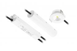 OMAHA-3 LED аварийна лампа, 3W, 300lm, AC220-240V, 50-60Hz, IP20, 3h, 6400K, еднократна употреба, ТЕСТ БУТОН 1208963024