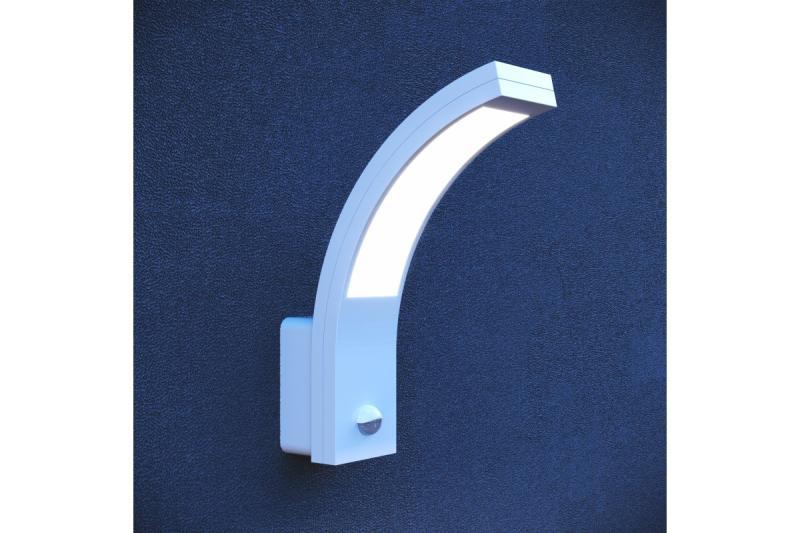 Decor LED осветител PARIS със сензор за движение 10W 900lm IP54 AC220-240V 50/60Hz 140° 9m 4000K бяло 1208963095