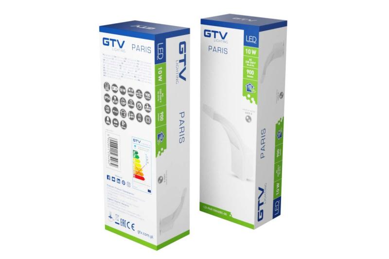 Decor ПАРИЖ LED лампа 10W 900lm IP54 AC220-240V 50/60Hz 140° 4000K бяла 1208963097