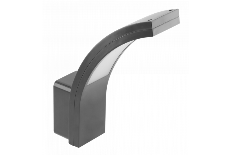 Decor ПАРИЖ LED лампа 10W 900lm IP54 AC220-240V 50/60Hz 140° 4000K сива 1208963098