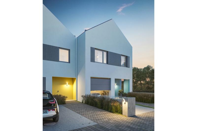 Decor ПАРИЖ LED лампа 10W 900lm IP54 AC220-240V 50/60Hz 140° 4000K сива 1208963098