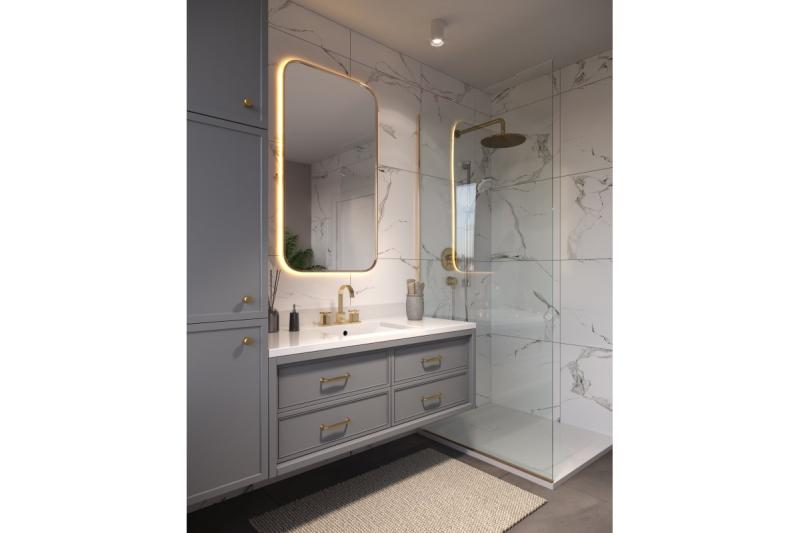 Decor LED осветително тяло PRIME 10W 1000lm AC220-240V 50/60 Hz PF>0 5 Ra≥80 IP20 IK06 36° 4000K сиво 1208963111