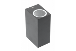 Decor Фасадно осветително тяло двупосочно TIAGO KW GU10 MAX.2x35W IP54 AC220-240V 50/60Hz черно 1208963202