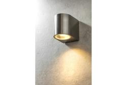 Decor Фасадна лиминарна еднопосочна лампа TIAGO GU10 MAX. 35W IP54 AC220-240V 50/60Hz инокс. 1208963203