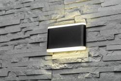 Decor Фасадно осветително тяло с двупосочни LED лампи VALLA 12W 960lm AC220-240V 50/60Hz IP54 4000K 1208963227