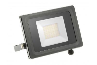 LED прожектор VIPER, 30W, 2700lm AC220-240V, 50/60 Hz, PF>0,9, RA>80, IP65, 120°, 4000K, сив 1208963240