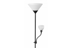 Decor Лампа за подово осветление BENFICA 2 макс. 60W-E27 макс. 40W-E14 AC220-240V 50/60Hz черна. 1208963346