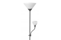 Decor Лампа за подово осветление BENFICA 2 макс. 60W - E27 макс. 40W - E14 AC220-240V 50/60Hz сива 1208963347