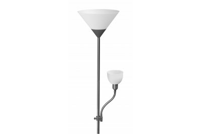 Decor Лампа за подово осветление BENFICA 2 макс. 60W - E27 макс. 40W - E14 AC220-240V 50/60Hz сива 1208963347