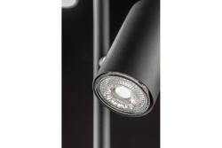Decor Лампа за подово осветление VENETO IP20 макс. 20W 3 x GU10 черна 1208963349