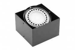Decor Фиксатор PIREO N, монтиран на повърхност, ЕДИНИЧЕН, IP20, черен/черен. 1208963771