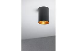 Decor Таванна осветителна арматура AERO алуминий 70x100мм IP20 макс. 20W кръгла черна. 1208963807