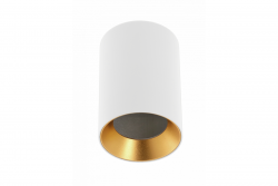Decor Таванна лампа AERO II алуминий 70x100мм IP20 макс. 20W кръгла бяла 1208963810