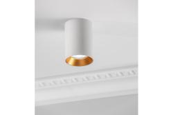 Decor Таванна лампа AERO II алуминий 70x100мм IP20 макс. 20W кръгла бяла 1208963810