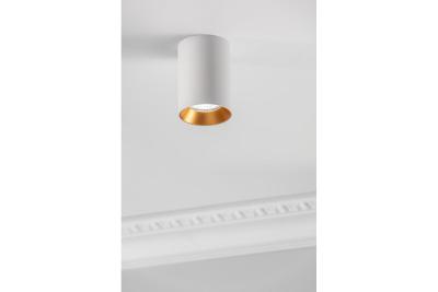 Decor Таванна лампа AERO II алуминий 70x100мм IP20 макс. 20W кръгла бяла 1208963810