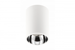 Decor Таванна лампа ARIES PC 73x105мм IP20 максимум 20W кръгла бяла/хром 1208963821
