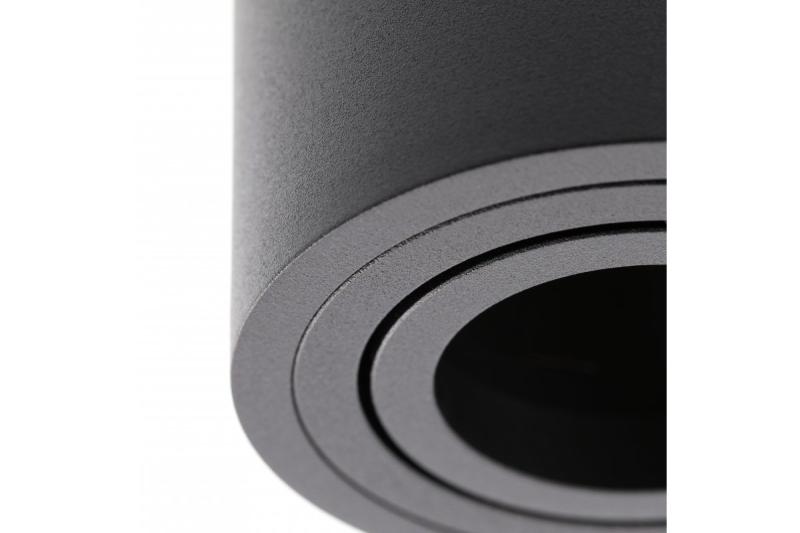 Decor Таванна осветителна арматура AVEIRO DUO алуминий 160x80x85мм IP20 максимум 20W*2 кръгла черна. 1208963826