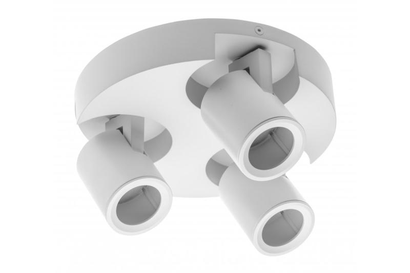 Decor Таванна светлинна апаратура BLINK AC220-240V 50/60 Hz GU10 макс. 20W*3 IP20 тройно бяло. 1208963845