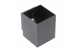 Decor Стенен монтаж CAMPIONE алуминий G9 IP20 макс. 40W IP20 квадратно черно. 1208963849