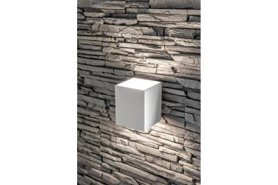 Decor Стенен монтаж CAMPIONE алуминиев G9 IP20 макс. 40W IP20 квадрат бял 1208963850