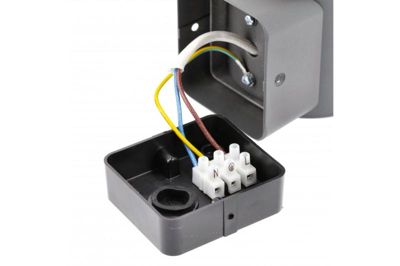 Decor Градинско осветително тяло CORTA-AU E27 MAX.25W IP44 AC220-240V 50-60Hz горно право стенно осветително тяло антрацит 1208963857