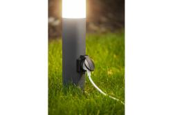 Decor CORTA-P 40 градинска лампа E27 MAX.25W IP44 AC220-240V 50-60Hz гнездо макс. 3000W болард графит 1208963861