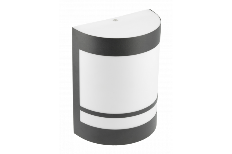 Decor ESO стенен светлинен корпус E27 MAX. 11W IP54 AC220-240V 50/60Hz черен 1208963873