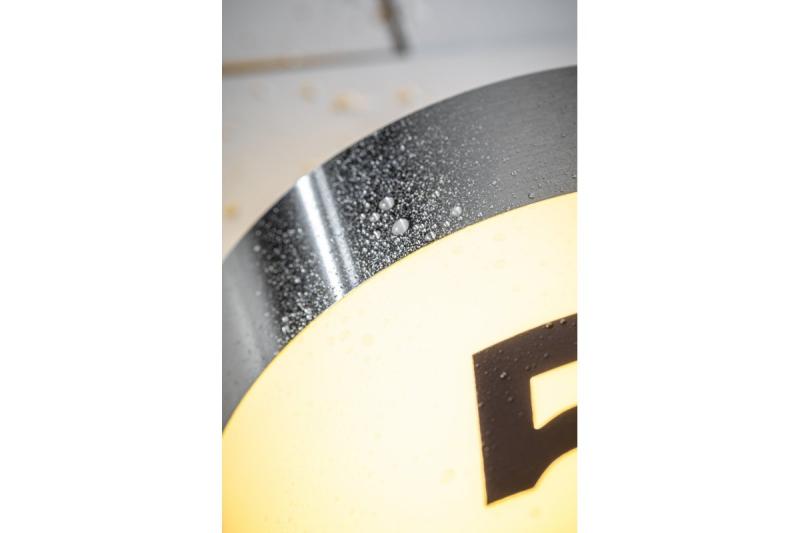 Decor ESO стенен светлинен корпус E27 MAX. 11W IP54 AC220-240V 50/60Hz неръждаема стомана 1208963874